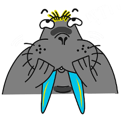 [LINEスタンプ] Mr. walrus