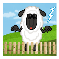 [LINEスタンプ] FAN sheep.