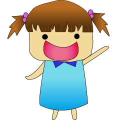 [LINEスタンプ] Excited girl life