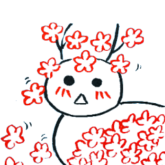 [LINEスタンプ] Muna's self-portrait
