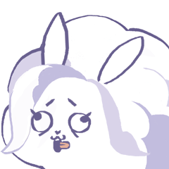 [LINEスタンプ] Cloud Rabbit Rabbit