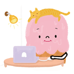 [LINEスタンプ] Ice Cream - Daily Life