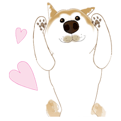 [LINEスタンプ] かわいい柴犬2
