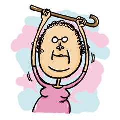 [LINEスタンプ] Hi Grandma