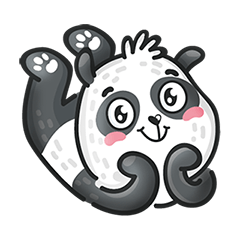 [LINEスタンプ] Pan-panda！