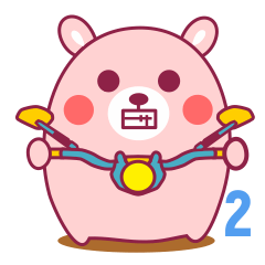[LINEスタンプ] Luo Luo Bear 2