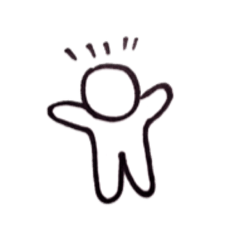 [LINEスタンプ] 手書き！ 棒人間スタンプ
