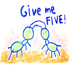 [LINEスタンプ] discovered ant 2
