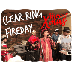 [LINEスタンプ] Clear Ring Fireday No.2