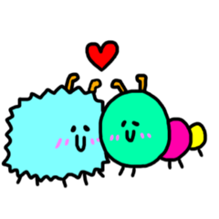 [LINEスタンプ] いもむちとけむち