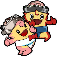 [LINEスタンプ] ジン霧くん＆チャン霧ちゃん
