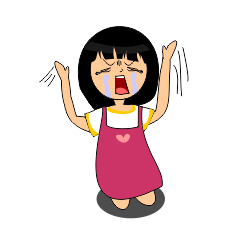[LINEスタンプ] Muffy The Mood Swing Girl
