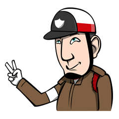 [LINEスタンプ] ifunny cop