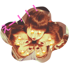 [LINEスタンプ] ドリ子ちゃん