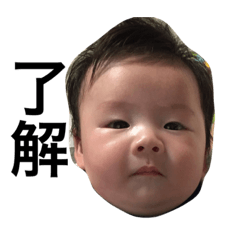 [LINEスタンプ] 赤ちゃんでごあいさつB