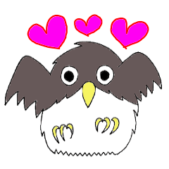 [LINEスタンプ] The cutest owl