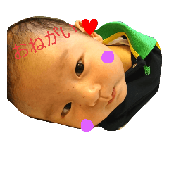 [LINEスタンプ] yuma 0-3m