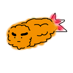 [LINEスタンプ] えび天くん vol.1