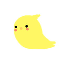 [LINEスタンプ] ほんわかインコの画像（メイン）