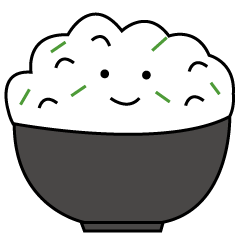 [LINEスタンプ] life of food alike person