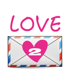 [LINEスタンプ] Love letter for you 2.0