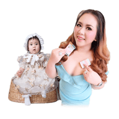 [LINEスタンプ] Goddess OMO
