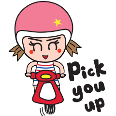 [LINEスタンプ] Miss Ann