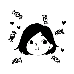 [LINEスタンプ] HANA-chan's Sticker