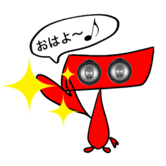 [LINEスタンプ] スピーカーマン＠日常