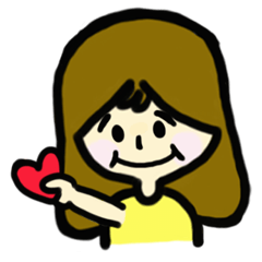 [LINEスタンプ] A Little woman