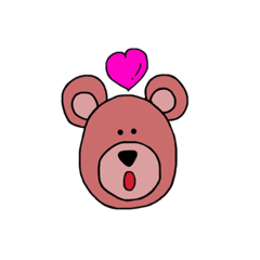 [LINEスタンプ] みいこのくまさん2