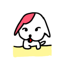 [LINEスタンプ] host dog