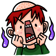[LINEスタンプ] Puberty - Hasubi
