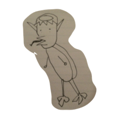 [LINEスタンプ] 画伯の妖怪