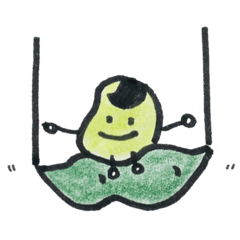 [LINEスタンプ] まめお