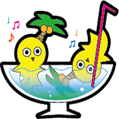 [LINEスタンプ] やしのみスタンプ