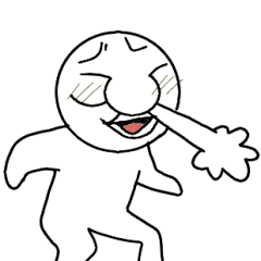 [LINEスタンプ] まじめなこびと