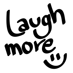 [LINEスタンプ] Let's laugh！