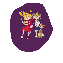 [LINEスタンプ] クローバー×チェリー