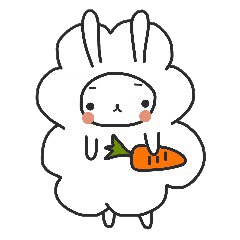 [LINEスタンプ] うさモフ