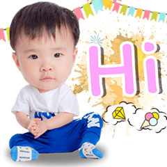 [LINEスタンプ] Baby Nyle (Animation)