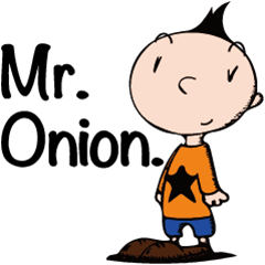 [LINEスタンプ] Mr.Onion.の画像（メイン）