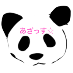 [LINEスタンプ] パンダだよ☆！