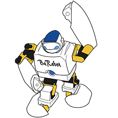[LINEスタンプ] BeRobot