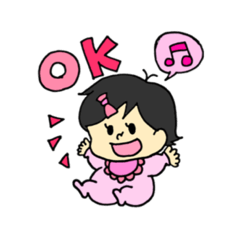 [LINEスタンプ] べビちゃんの日常