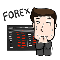 [LINEスタンプ] very grean forex trader