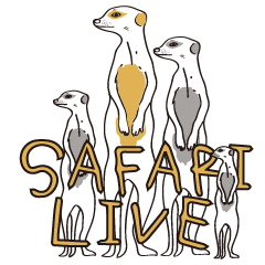 [LINEスタンプ] Safari Live