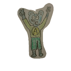 [LINEスタンプ] ネズミヤロー