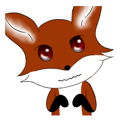 [LINEスタンプ] Lion and fox's daily