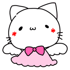 [LINEスタンプ] 猫たちの日常にゃ
